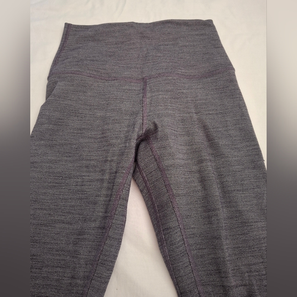 Lululemon Kid's,Gray High-Waisted Leggings - Picture 2 of 6